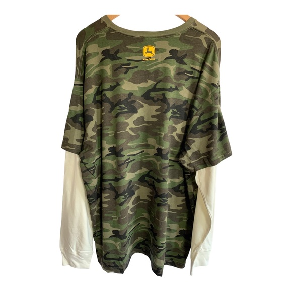 John Deere Camouflage Shirt Sz XXL - Picture 2 of 4